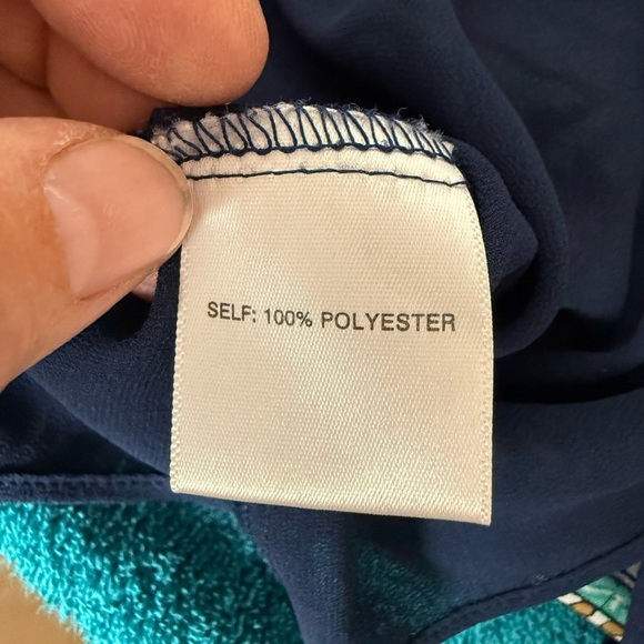 Rose & Olive Layered Split Back Paisley Sleeveless Dressy Blouse Womens Sz 1X - Picture 4 of 6